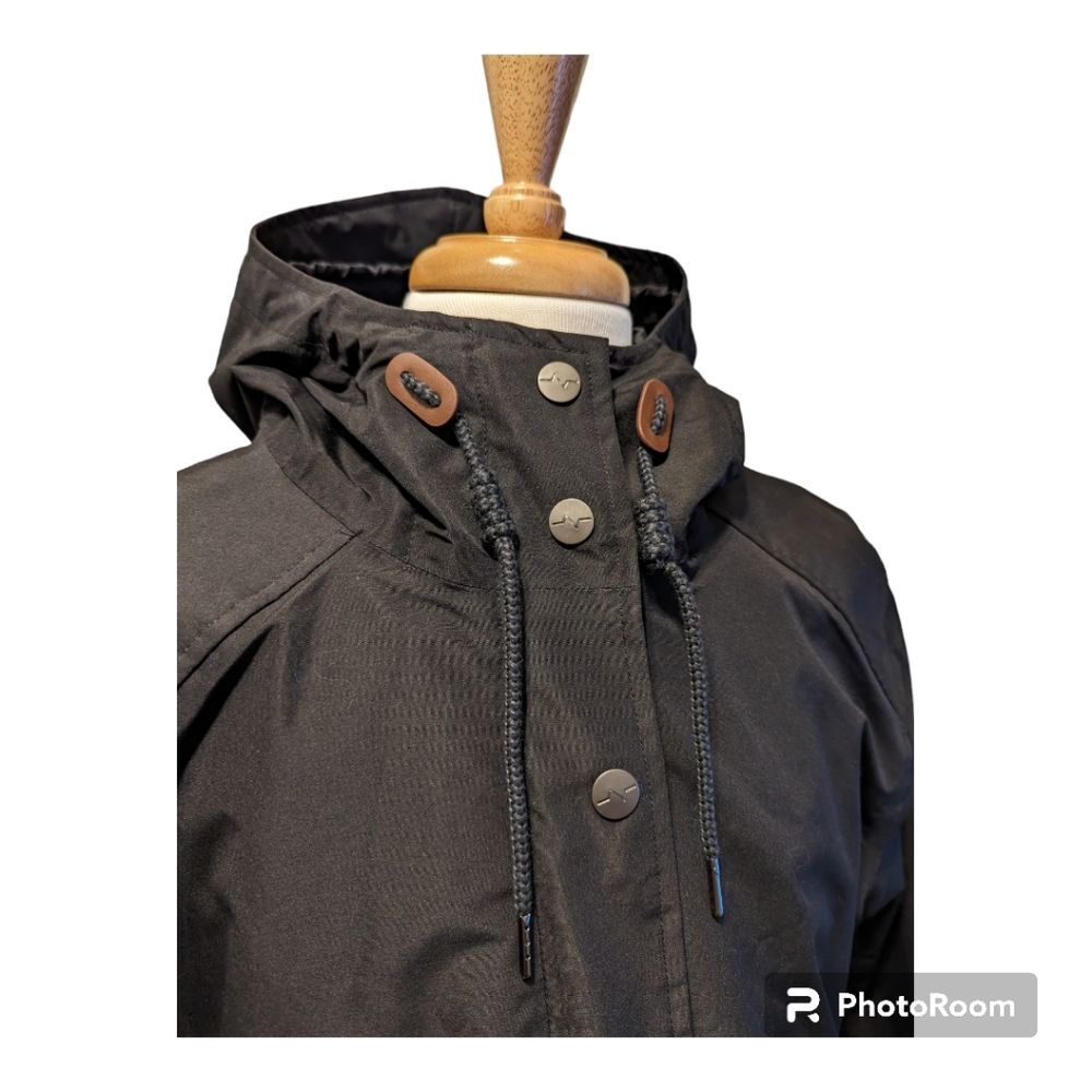 Pulse Soft Shell Jacket with Hood In Black Plus Size 2X - Picture 2 of 9